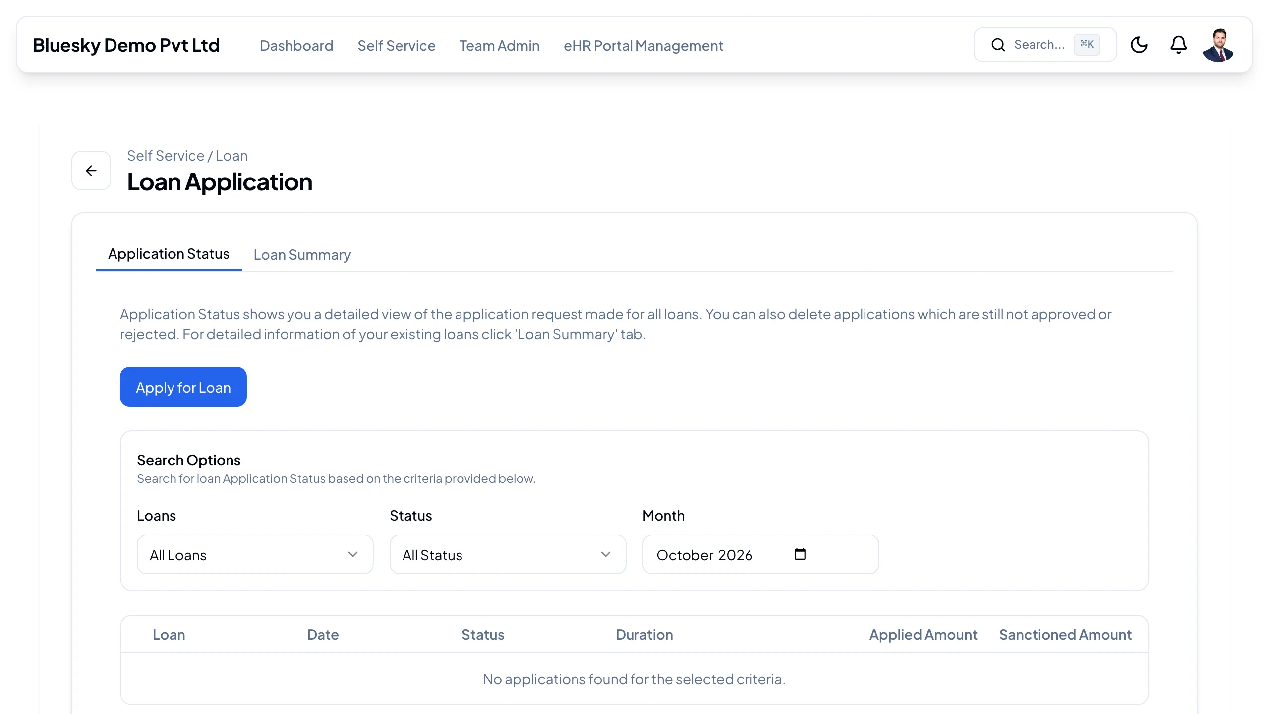 Loan Application