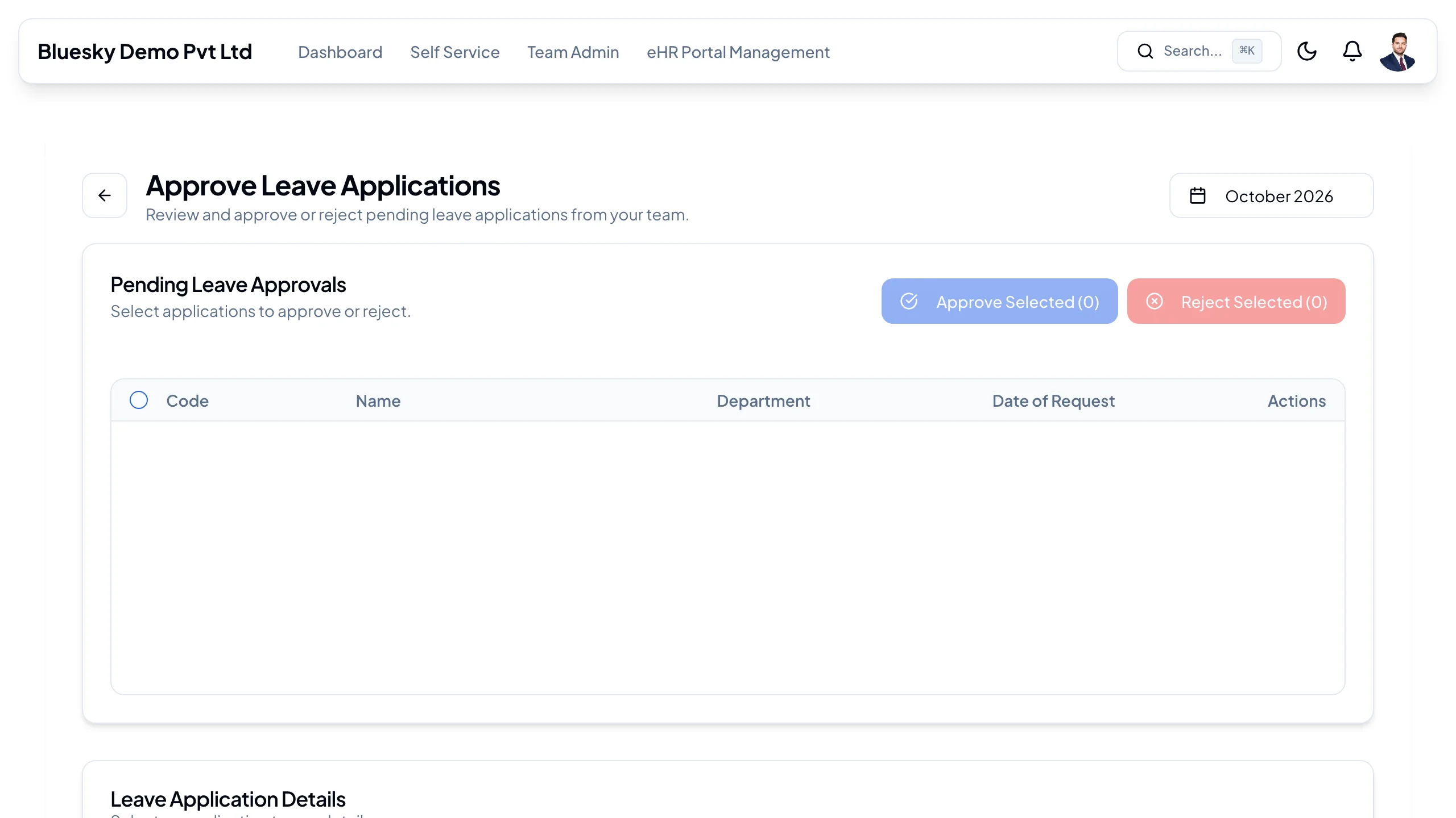 Approve Leave Applications